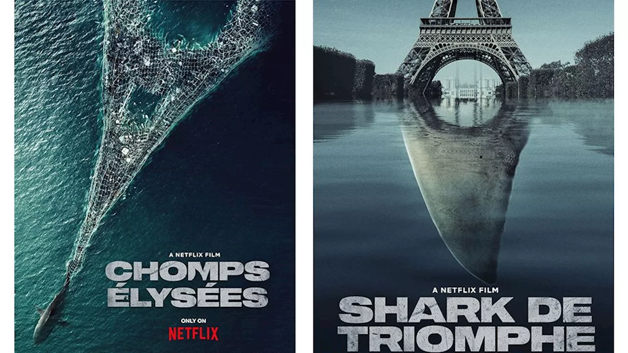 Netflix's joke Under Paris poster designs are better than the real thing