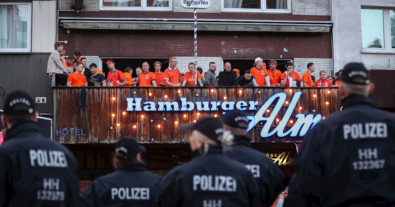 Hamburg police shoot man with axe near Euro 2024 fanzone