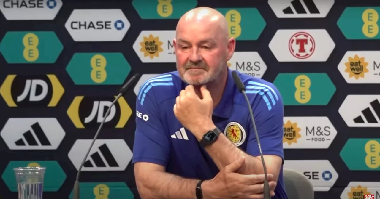 Steve Clarke will support England at Euros as Scotland boss explains Serbia snub