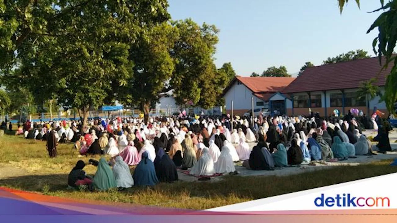 Ribuan Warga Bima Salat Idul Adha Hari Ini, Ikut Jadwal Arab Saudi