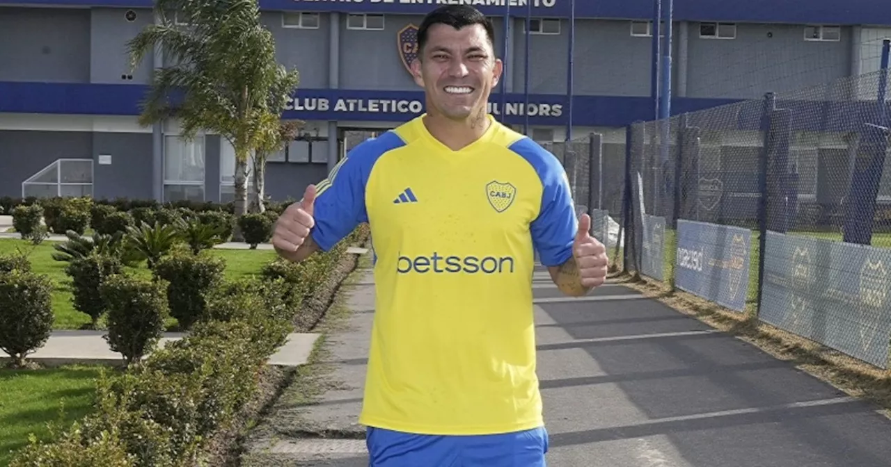 Video: la frase viral de Medel en el entrenamiento de Boca