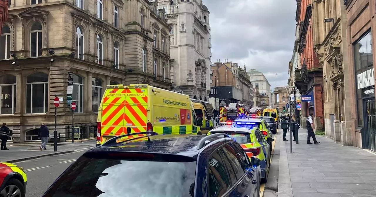 Live updates as emergency services close city centre road due to police incident