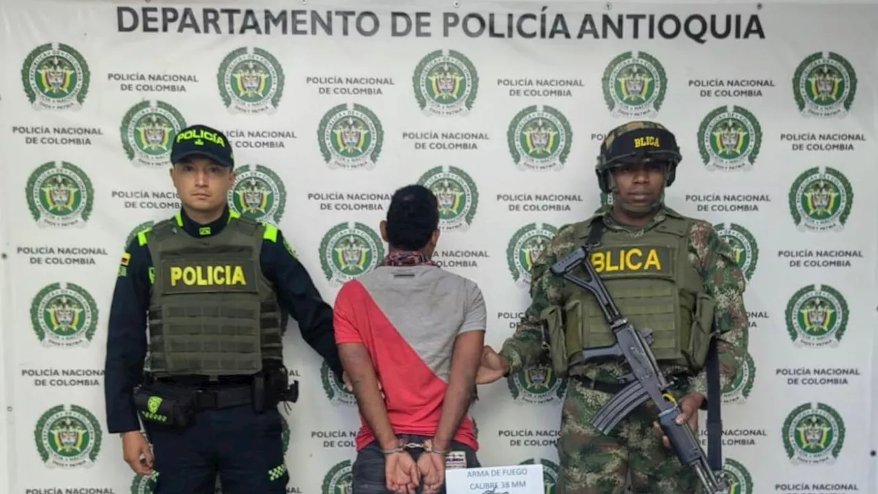 Capturan a alias Niño, presunto cabecilla de las Autodefensas Gaitanistas de Colombia, en Valdivia, Antioquia