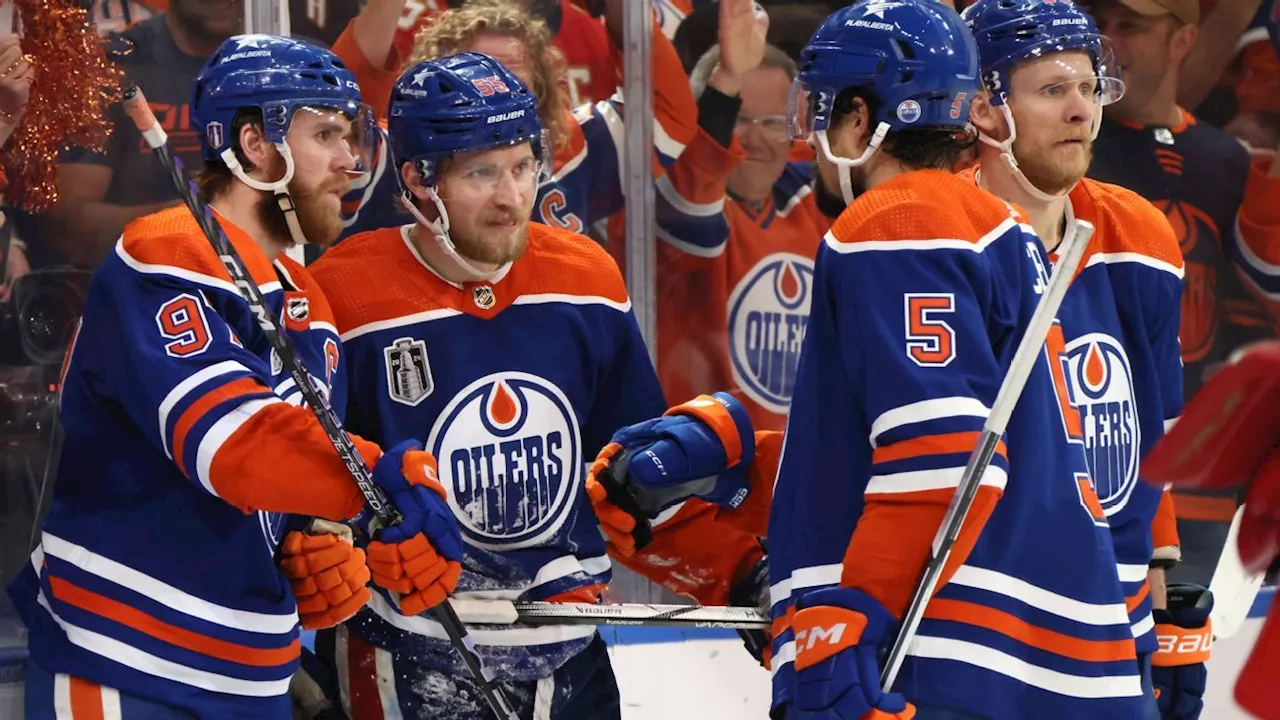 Edmonton Oilers break out in Game 4, stay alive with 8-1 win