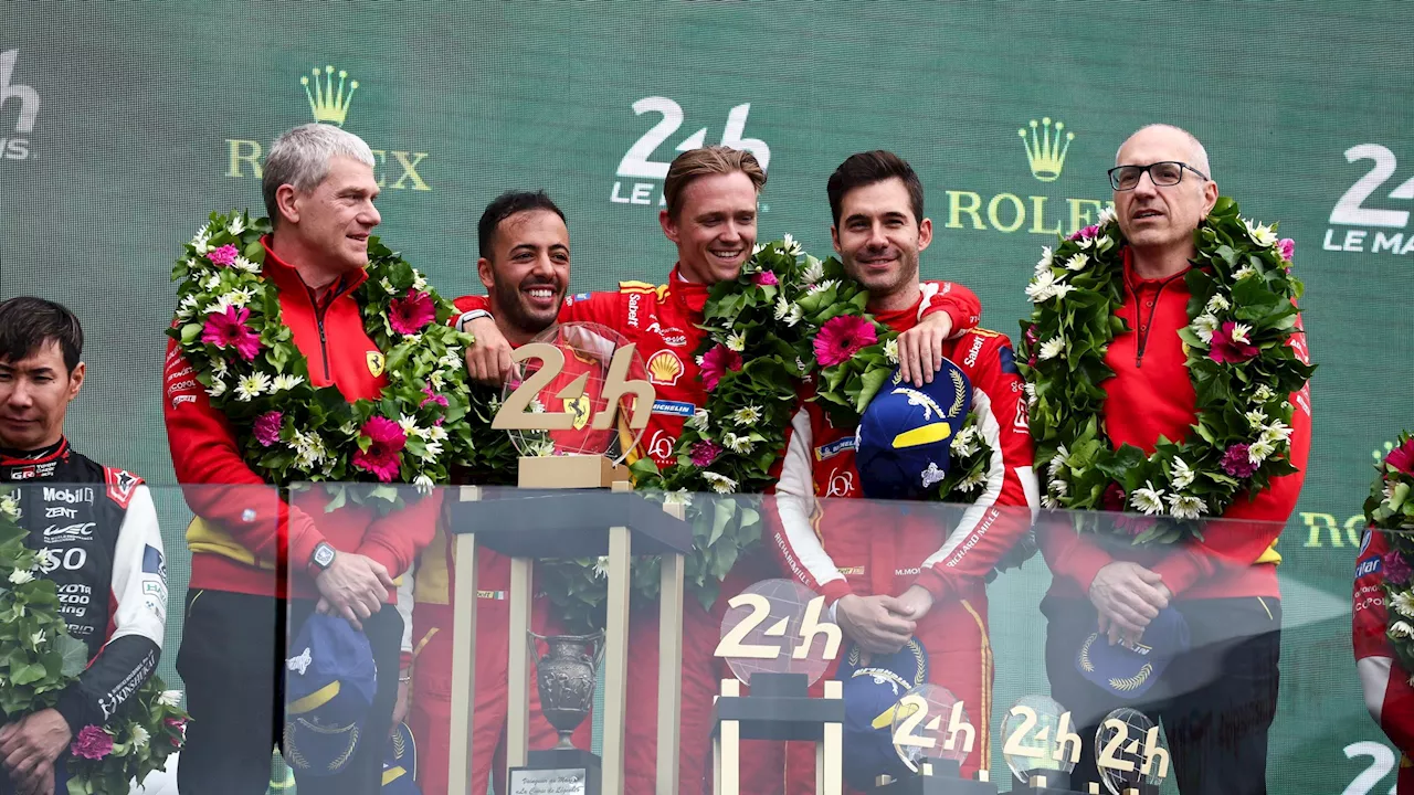 WEC; 24h du Mans : Ferrari, la victoire au meilleur endroit : 'Cette année, on n'a pas été très chanceux'