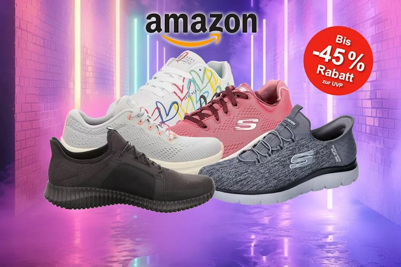 Top Skechers Sneaker Angebote bei Amazon: Bis zu 45% Rabatt sichern!