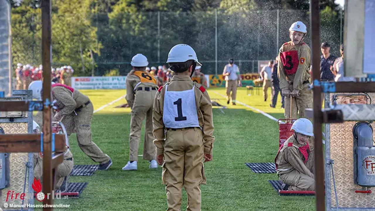 Sbg: Probebewerb 2024 der Flachgauer Feuerwehrjugend im Bezirk Flachgau