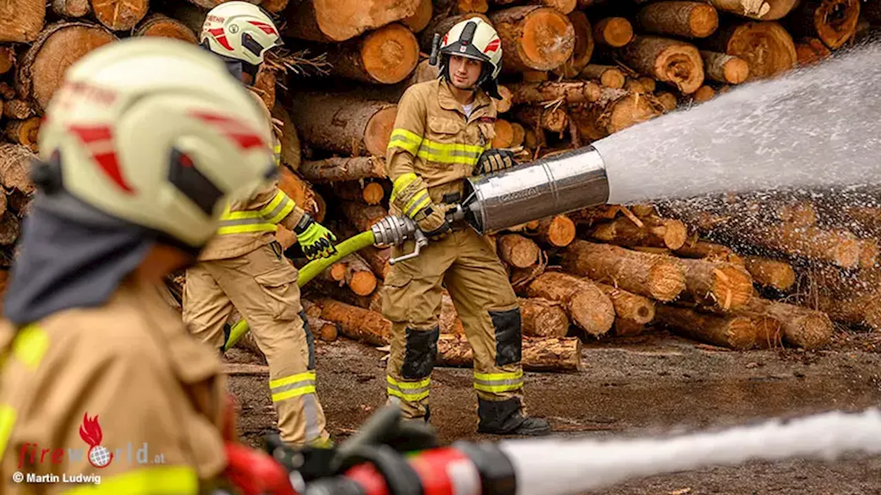 Tirol: Sechs Szenarien bei umfassender Einsatzübung der Feuerwehr in Fügen