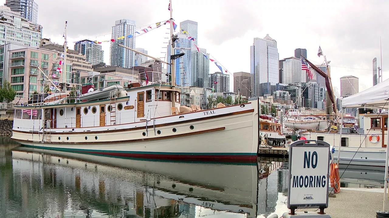 Classic yachts, boats parade Puget Sound for Bell Harbor Rendezvous