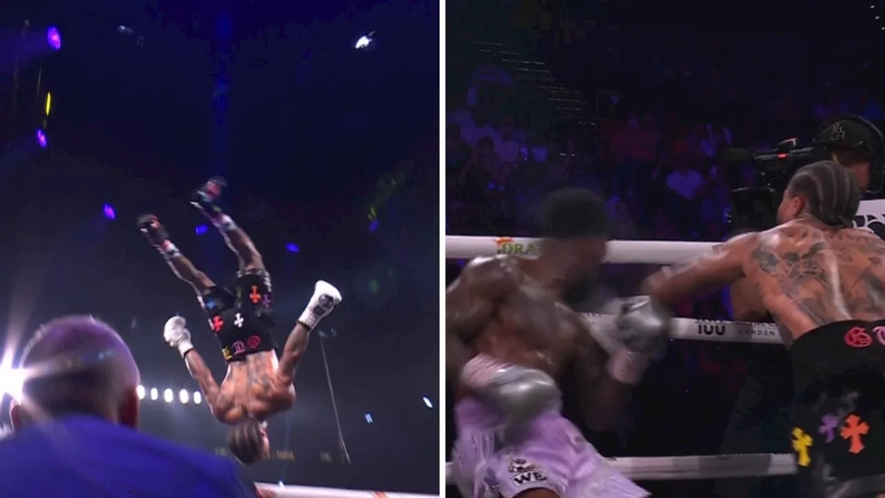 ‘F***ing beast’: Undefeated boxing superstar sends crowd ‘wild’ with ‘lethal’ KO