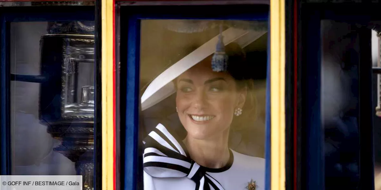 – Kate Middleton à Trooping the Colour : sa ressemblance avec une célèbre actrice affole les interna...