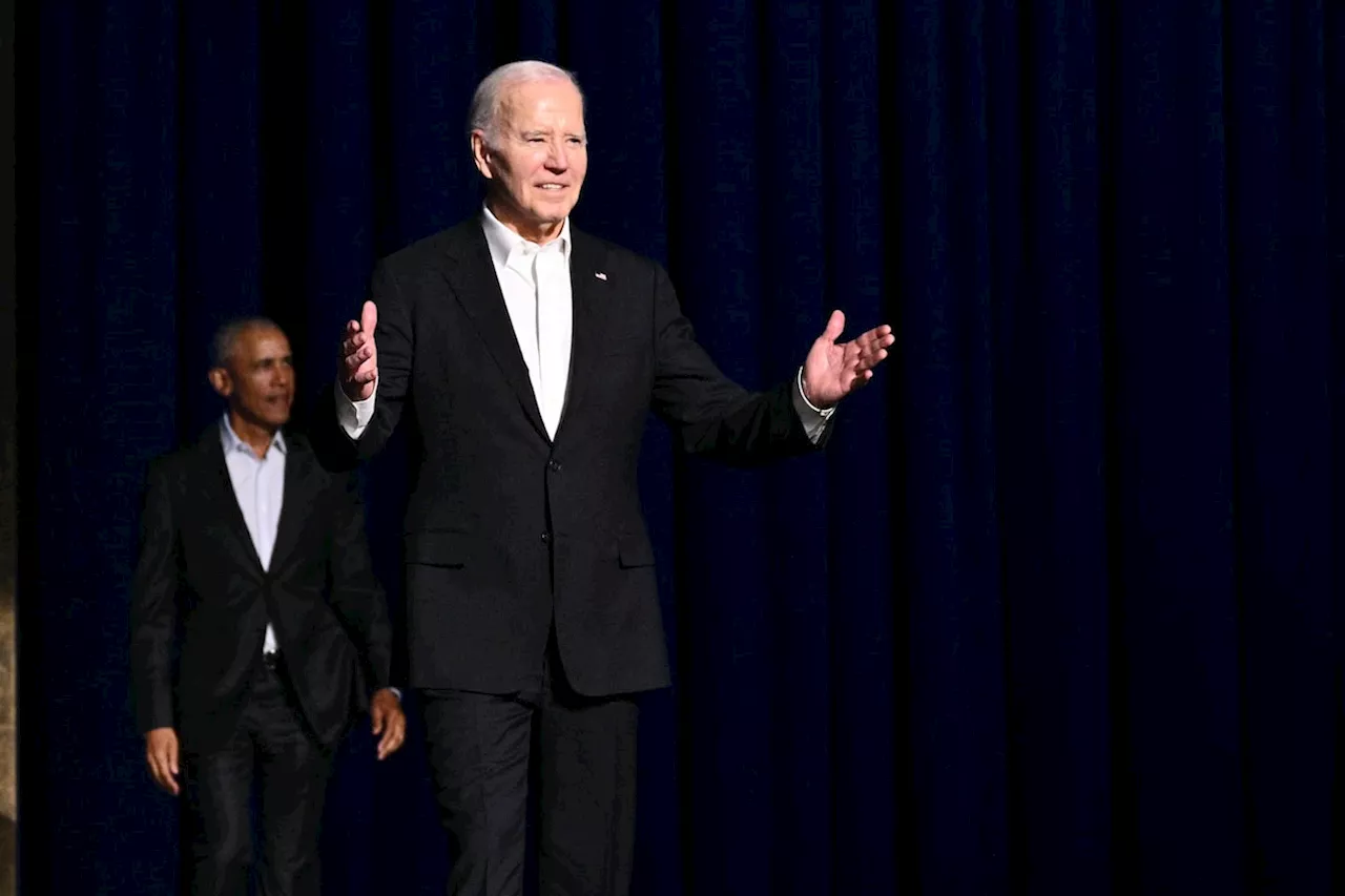 Biden slams Supreme Court at $30-million fundraiser with Obama, celebrities