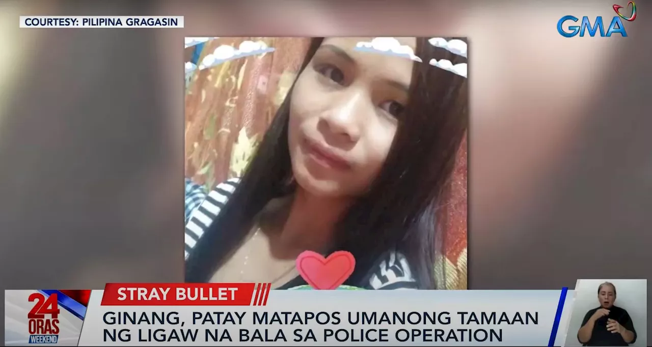 Stray bullet kills woman in cop entrapment operation in Tarlac