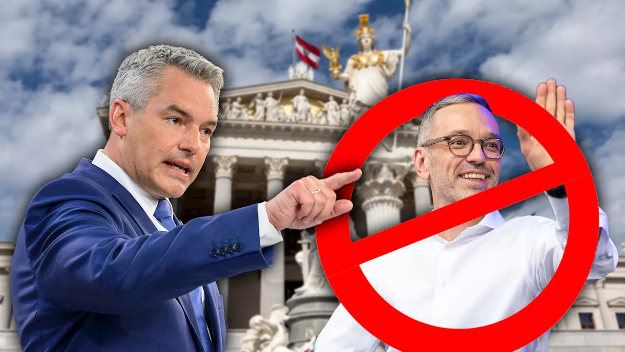 'Andere Situation' – Kanzler-Knalleffekt zur FPÖ