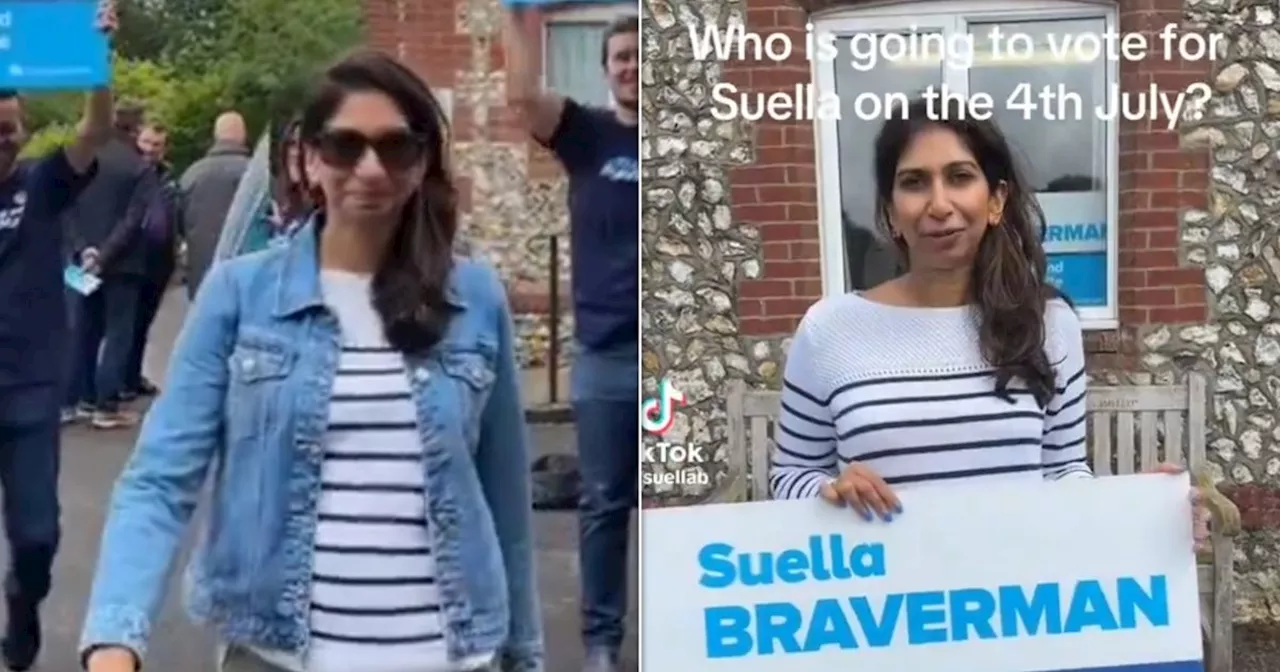 Suella Braverman Roasted For Jumping On TikTok Trend In Her Election Campaign