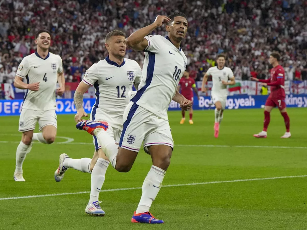 Euro 2024, l'Inghilterra vince con il minimo sforzo contro la Serbia