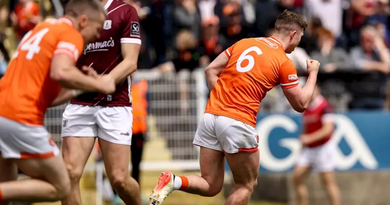 Joyce rues 'complete malfunction' as Galway let top spot slip against Armagh