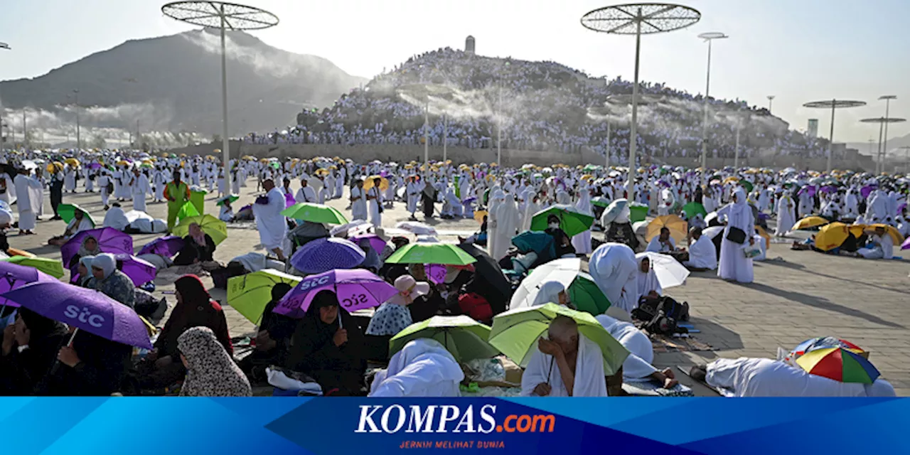 1,5 Juta Jemaah Haji Menuju Padang Arafah untuk Wukuf di Tengah Cuaca Ekstrem