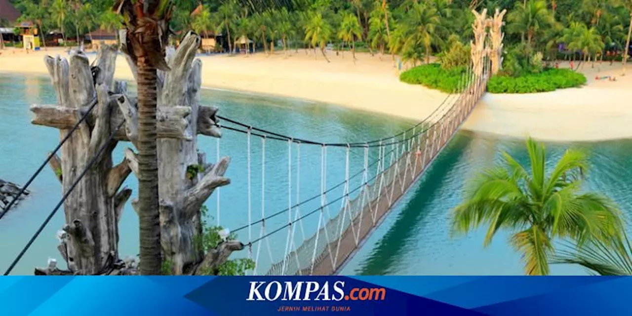 Pantai Pulau Sentosa Singapura Ditutup karena Ada Tumpahan Minyak