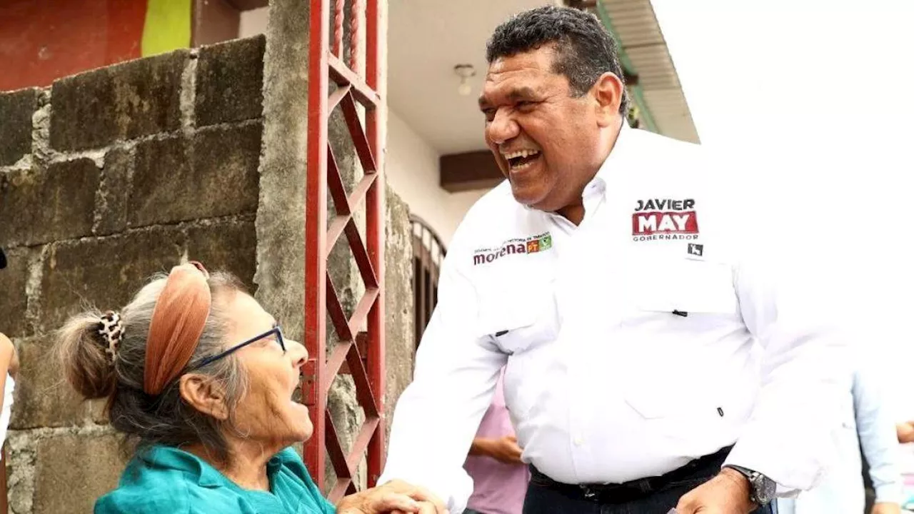 Regresa Javier May a territorio; este lunes inicia recorrido por los 17 municipios