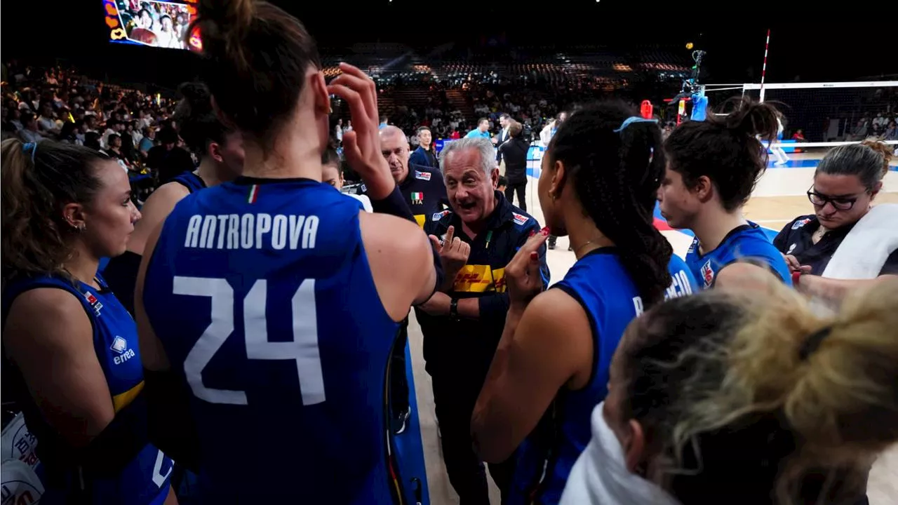 Vnl 2024 femminile: è Italia-Stati Uniti la sfida che vale la semifinale