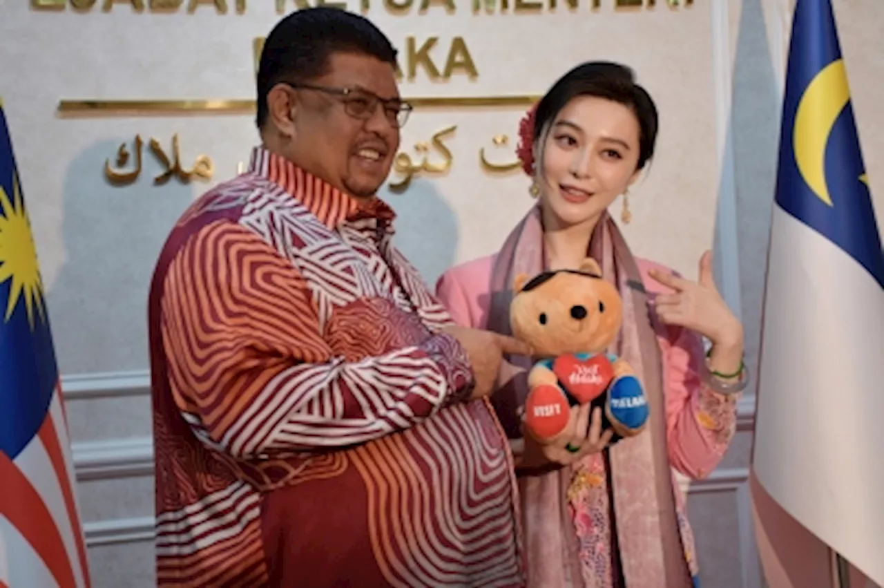 China's Fan Bingbing says honoured to be Melaka tourism ambassador, likens state to Yunnan