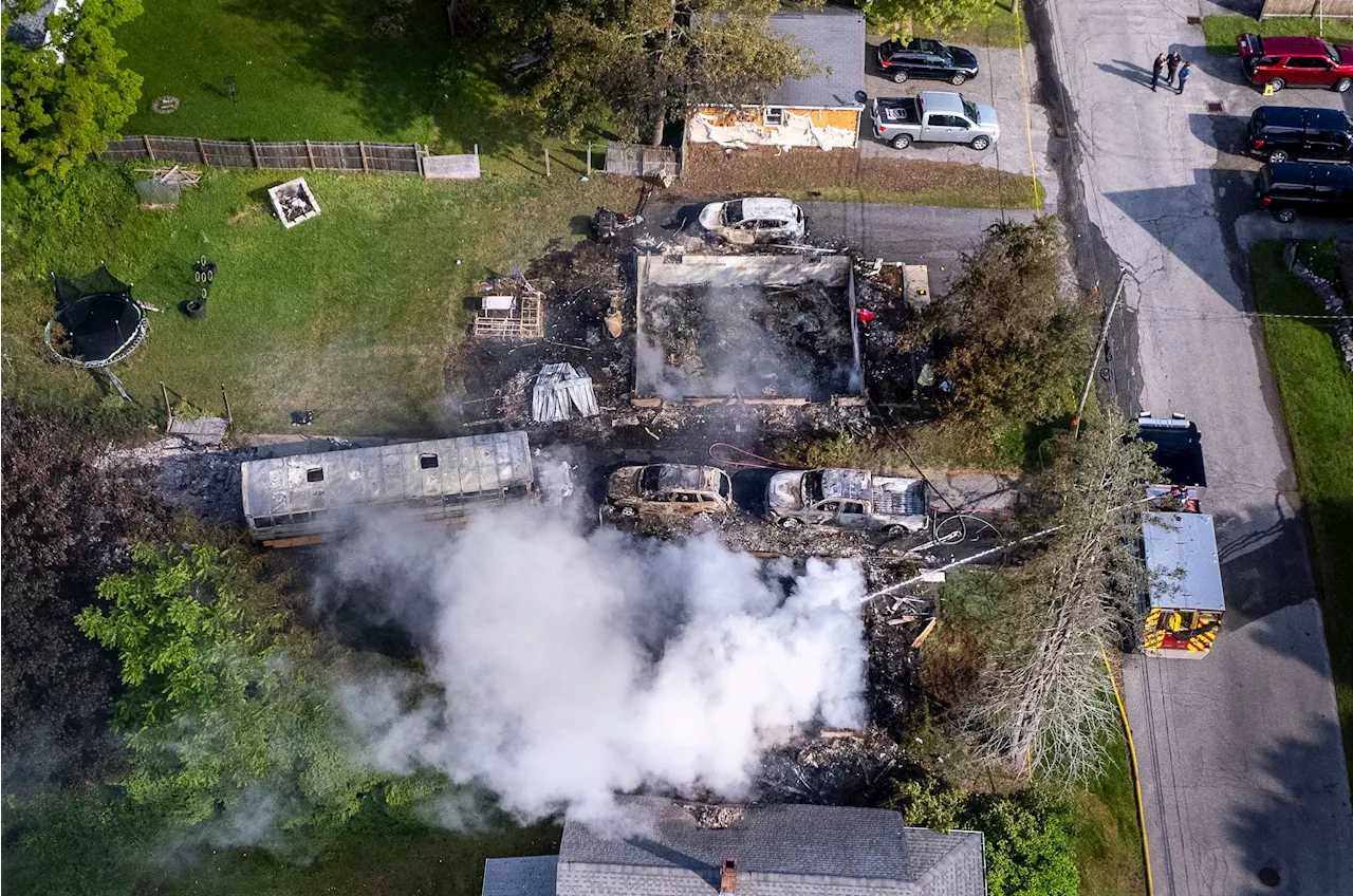 Maine police kill armed man after a night of gunfire, burned homes and another person dead