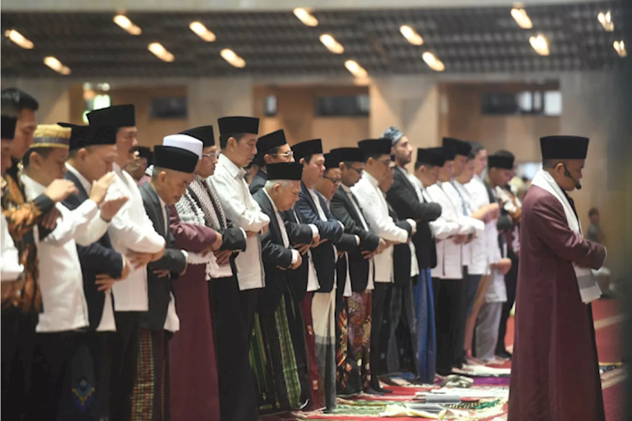 KSP Presiden Jokowi akan Salat Id di Semarang, Wapres Maruf Amin di Masjid Istiqlal Jakarta