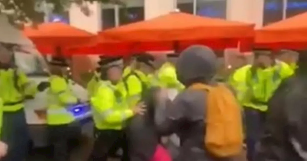 GMP issue statement after chaotic scenes unfold at Palestine protest