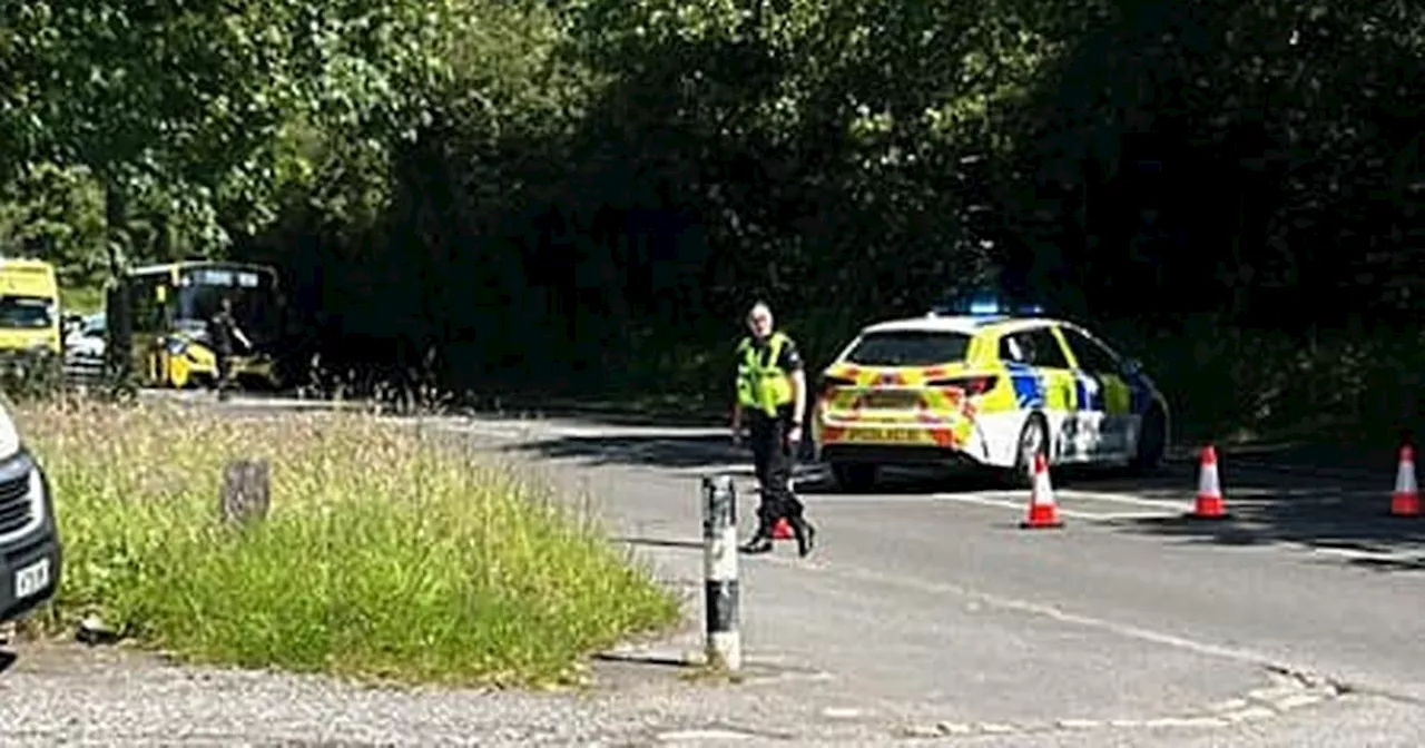 Reports of 'young child' rushed to hospital after being injured in crash