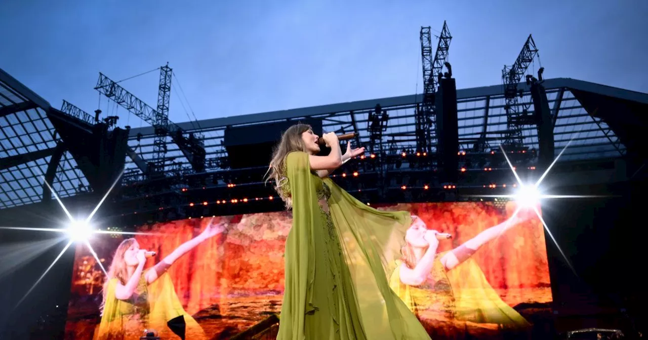 Taylor Swift thanks Liverpool fans after ‘breaking stadium record’ at Anfield