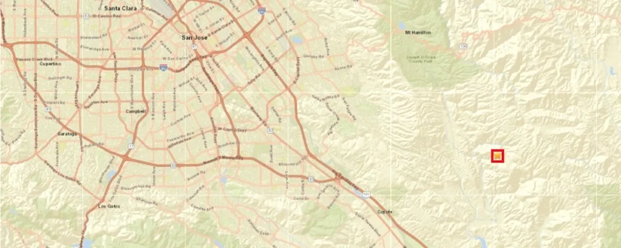 Earthquake rattles through Santa Clara Valley and eastern hillsides