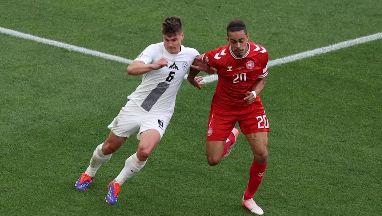 Euro 2024 : le Danemark tenu en échec par la Slovénie, première surprise de la compétition