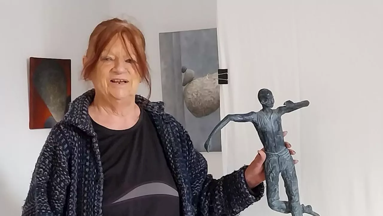 Marie-Françoise Lapierre, une galériste qui ouvre son coeur aux artistes venus d'Occitanie