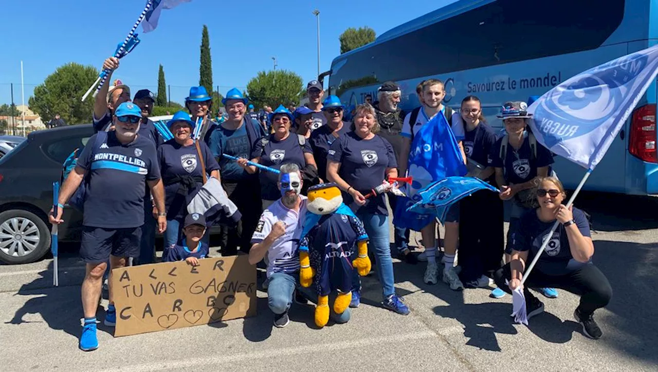 Rugby : les supporters montpelliérains sur la route en direction de Grenoble pour encourager le MHR