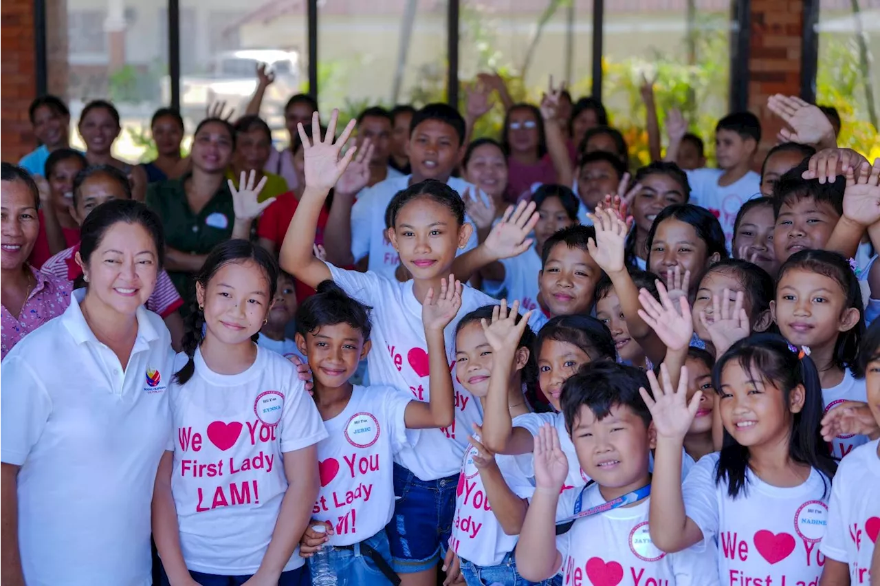 First Lady Liza Marcos launches major anti-malnutrition initiative in Guimaras