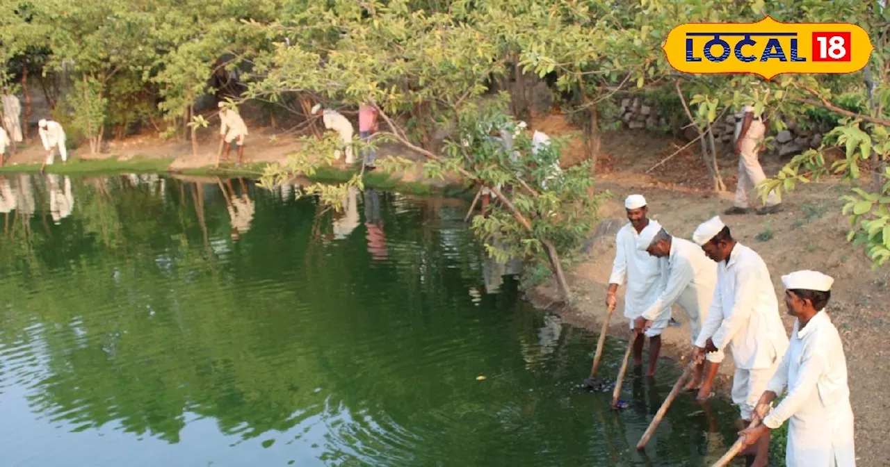 जेल से जल बचाने का संदेश! महिला कैदियों ने निकाली कलश यात्रा, पुरुष कैदी तालाब में उतरें, देखें Photos