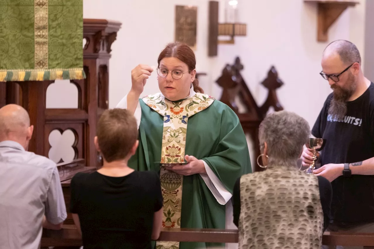 Father Abigail has realized her dream as a priest