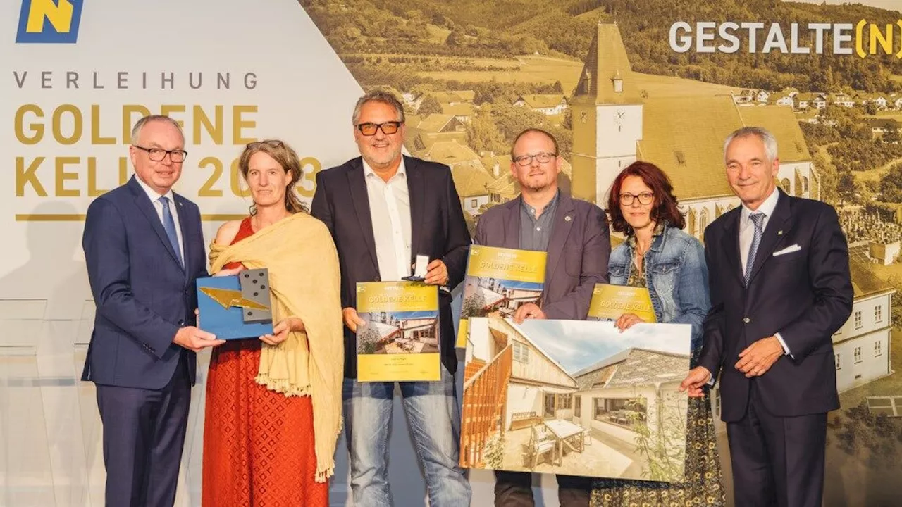 Goldene Kelle ging an Baumeister aus Waidhofen an der Ybbs