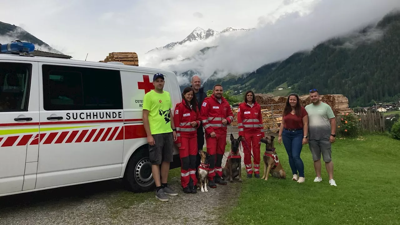 Lilienfelder Rotkreuz-Vierbeiner zeigten ihr Können im Stubaital