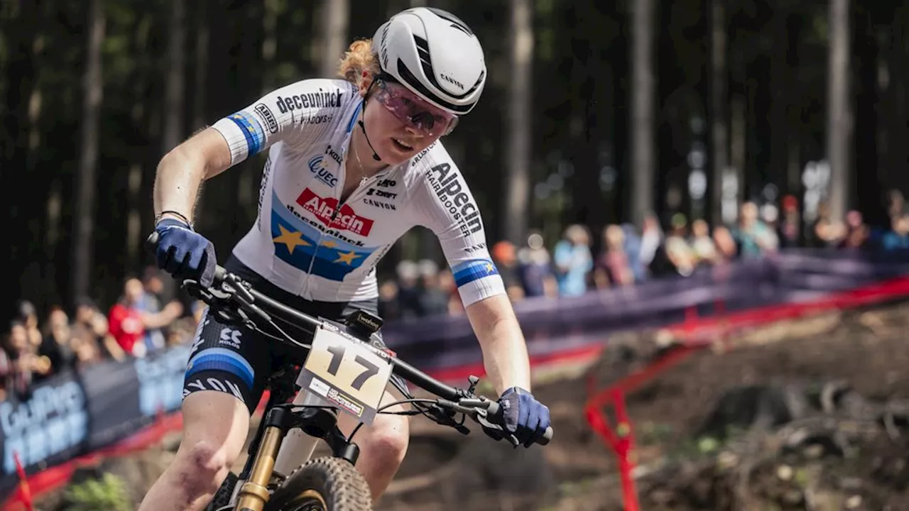 Pieterse verliest nieuw mountainbikeduel met Ferrand-Prévot en wordt tweede