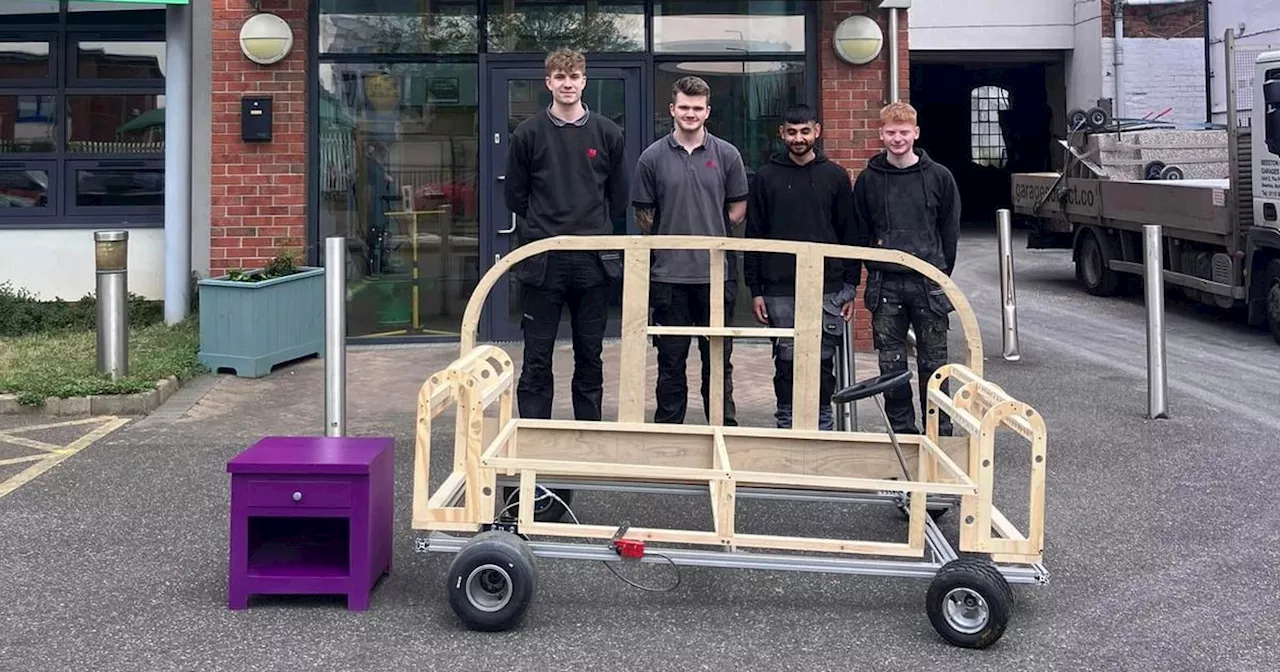 Apprentices create brilliant Simpsons creation for soapbox race