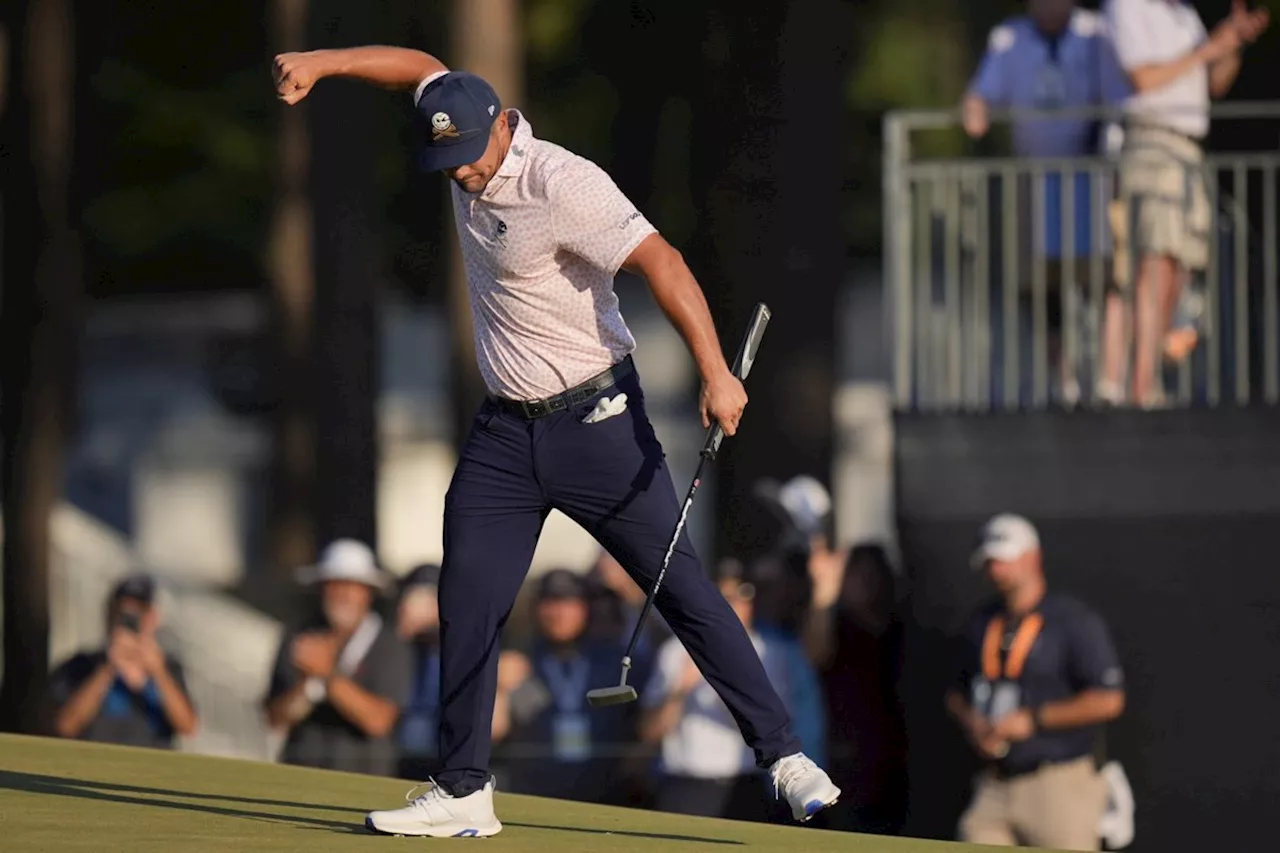 DeChambeau a one-man show at Pinehurst No. 2, leads U.S. Open by 3