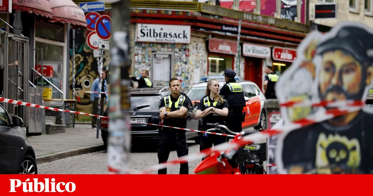 Euro 2024: Polícia alemã dispara contra homem armado com machado