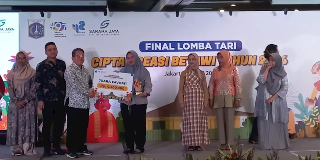 Sarana Jaya Gelar Lomba Tari Betawi Tingkat SD