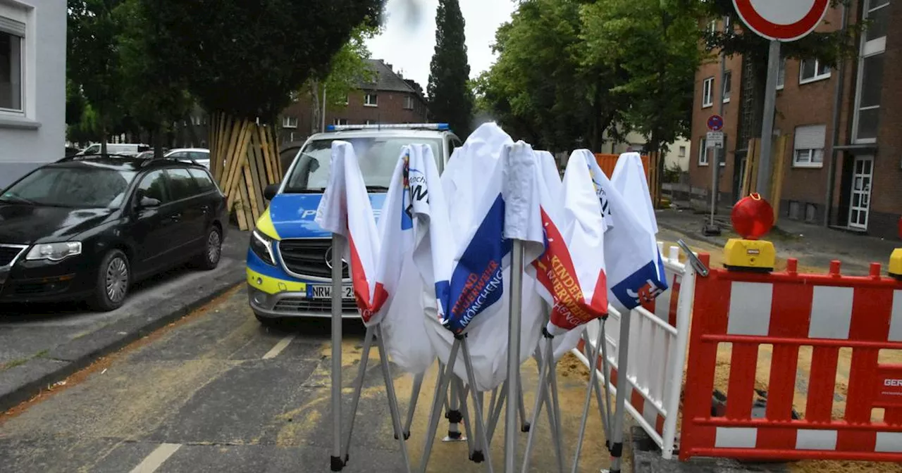 'Toughest Firefighter' Mönchengladbach: Gestohlener Pavillon der Feuerwehr wieder da