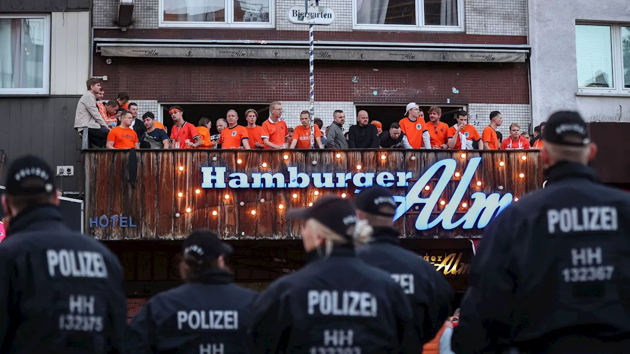 Euro 2024 : la police neutralise un homme armé d’une hache dans la fanzone de Hambourg