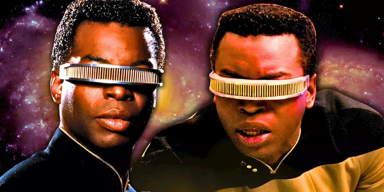 A Great Geordi Star Trek: TNG Episode Redeems One Of His Worst