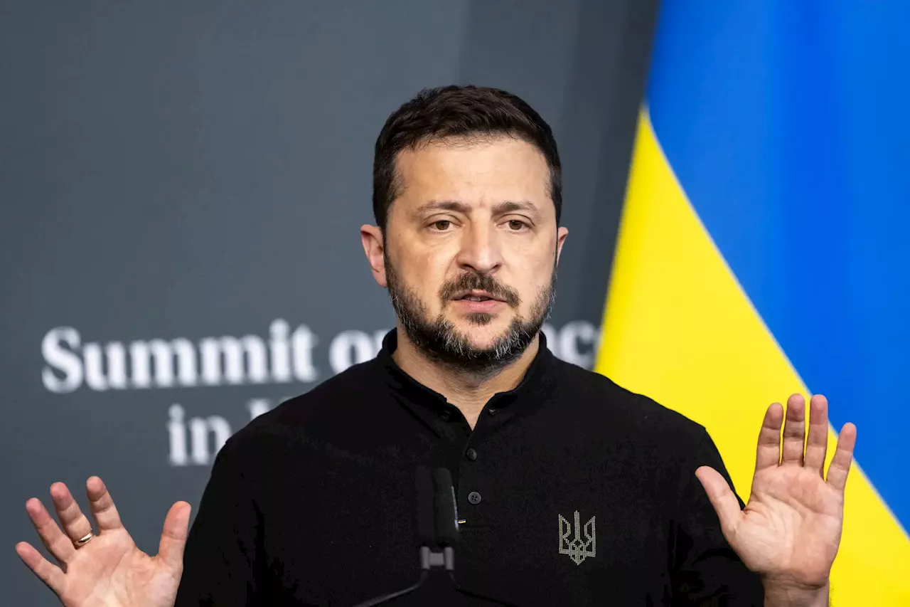 Zelensky pronto para negociar com Putin “amanhã” e apela a ajuda de Brasil e China