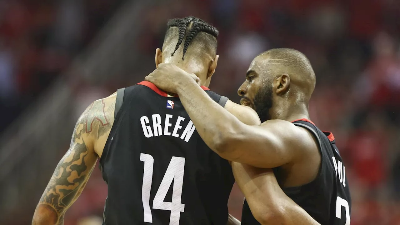 Chris Paul Reacts To Clip Of Ex-Houston Rockets Teammate